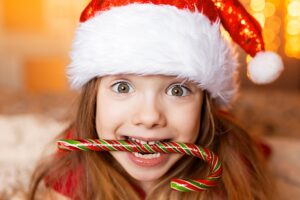 Assortment of holiday treats and sweets, illustrating how the holidays affect your teeth and the importance of maintaining oral hygiene during festive seasons.